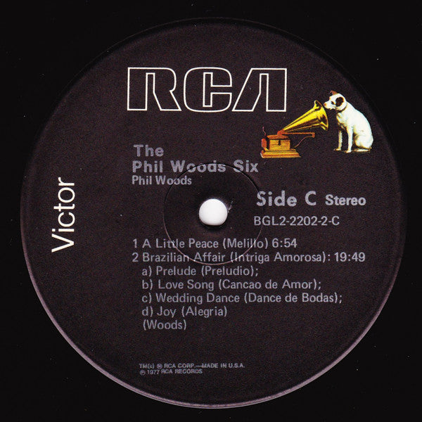 The Phil Woods Six - Live From The Showboat - LP