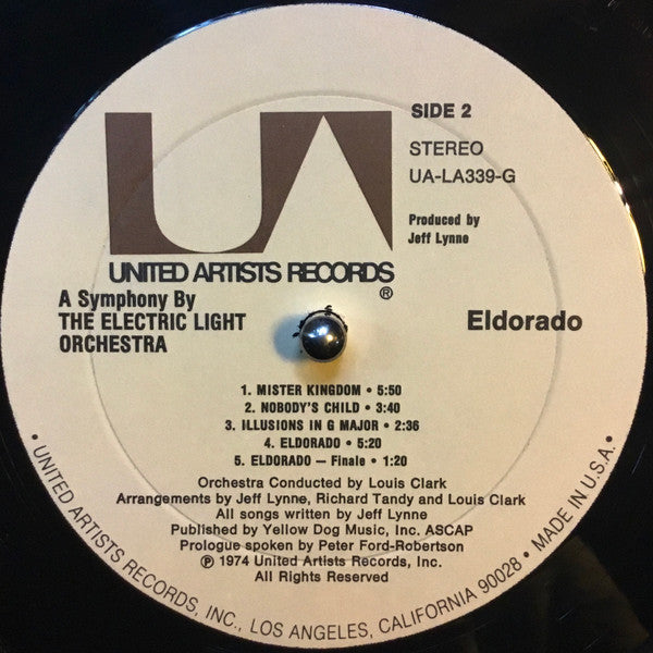 Electric Light Orchestra - Eldorado - A Symphony By The Electric Light Orchestra - LP