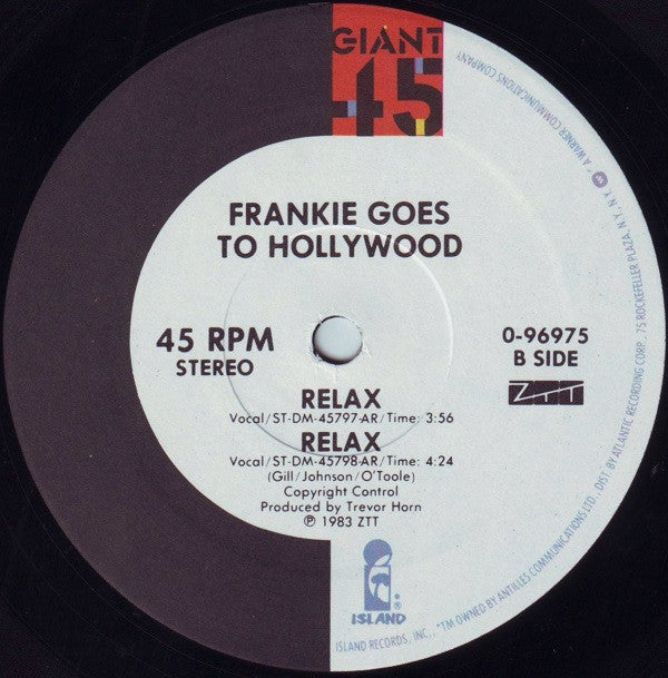 Frankie Goes To Hollywood - Relax - LP