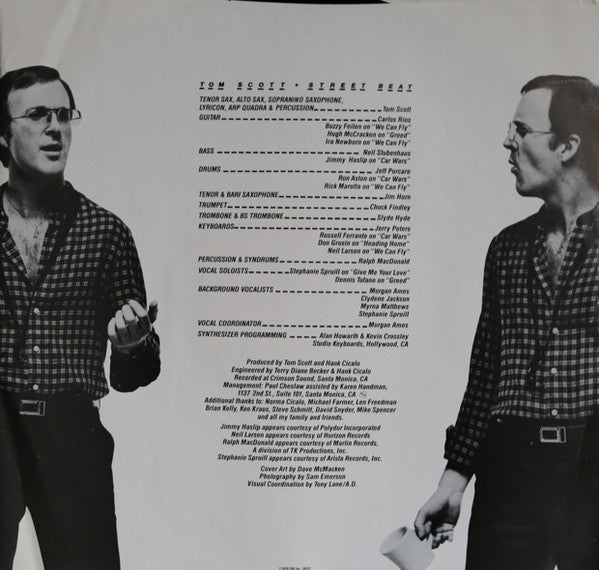 Tom Scott - Street Beat - LP