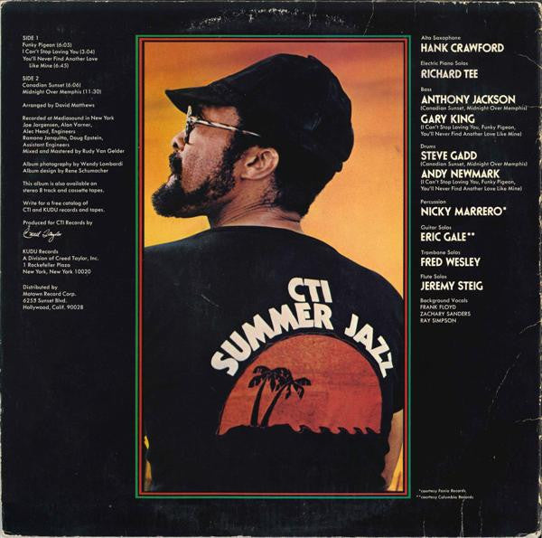 Hank Crawford - Hank Crawford's Back - LP