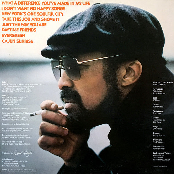 Hank Crawford - Cajun Sunrise - LP
