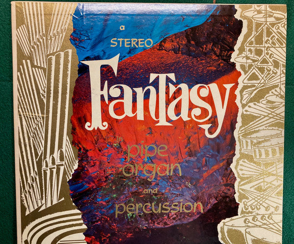 Georges Montalba - Fantasy In Pipe Organ And Percussion - LP