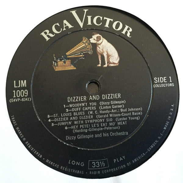 Dizzy Gillespie And His Orchestra - Dizzier And Dizzier - LP
