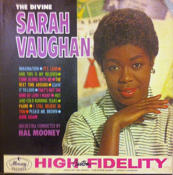 Sarah Vaughan - The Divine Sarah Vaughan - LP