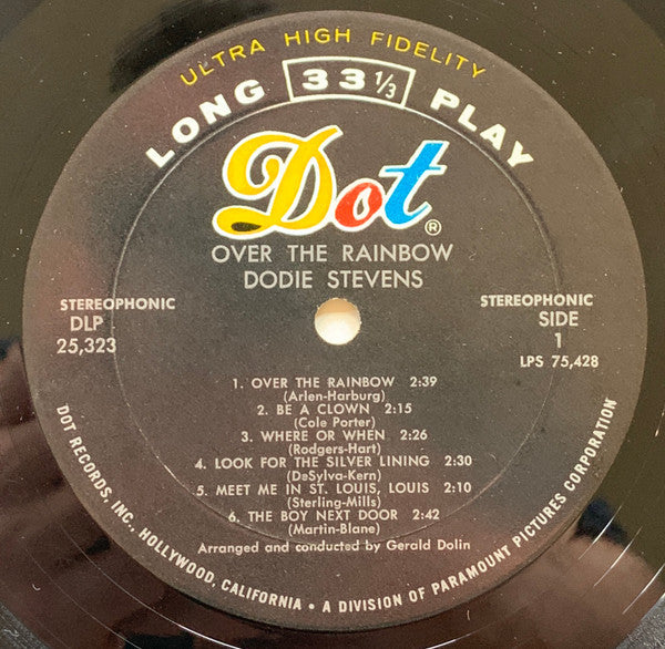 Dodie Stevens - Over The Rainbow - LP