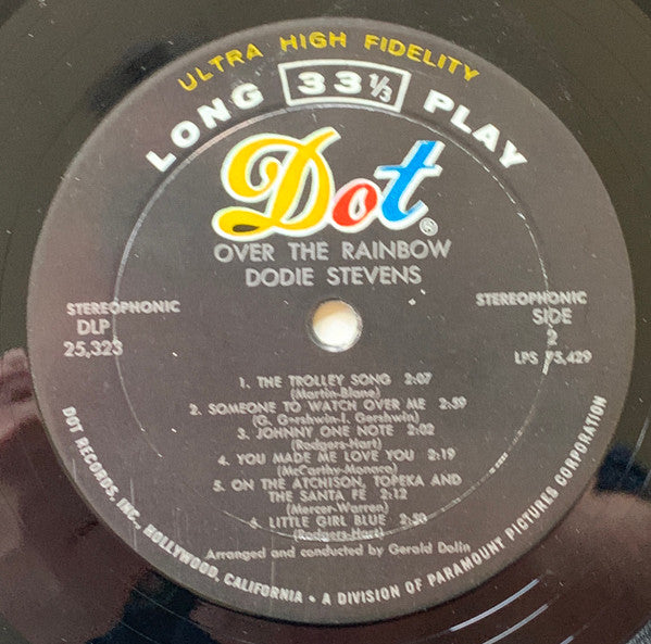 Dodie Stevens - Over The Rainbow - LP