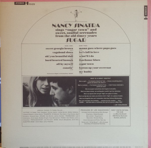 Nancy Sinatra - Sugar - LP