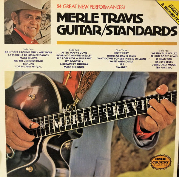 Merle Travis - Guitar/Standards (24 Great New Performances!) - LP