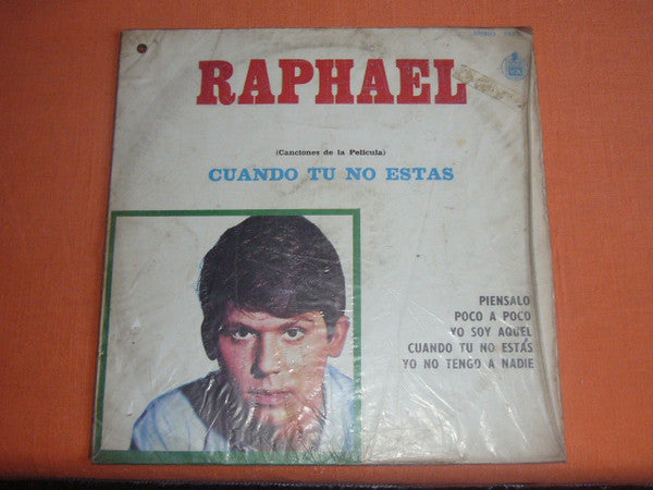 Raphael (2) - Cuando Tú No Estás - LP