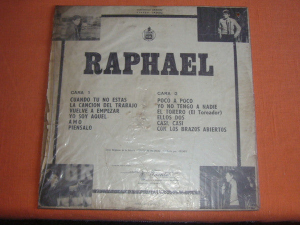 Raphael (2) - Cuando Tú No Estás - LP