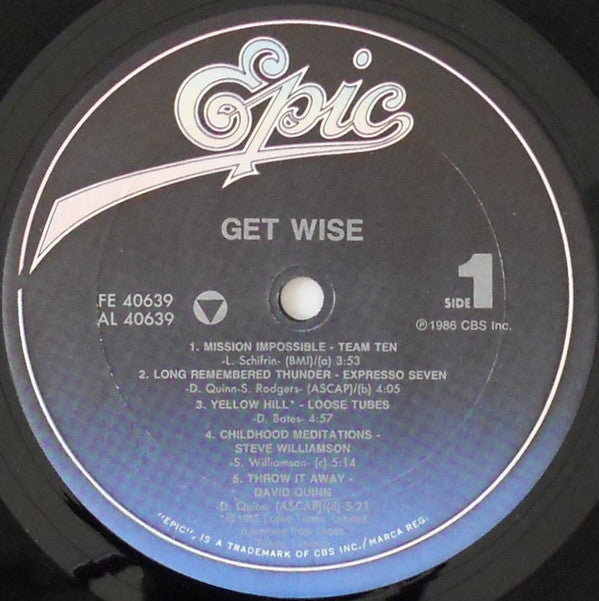 Various - Get Wise - LP
