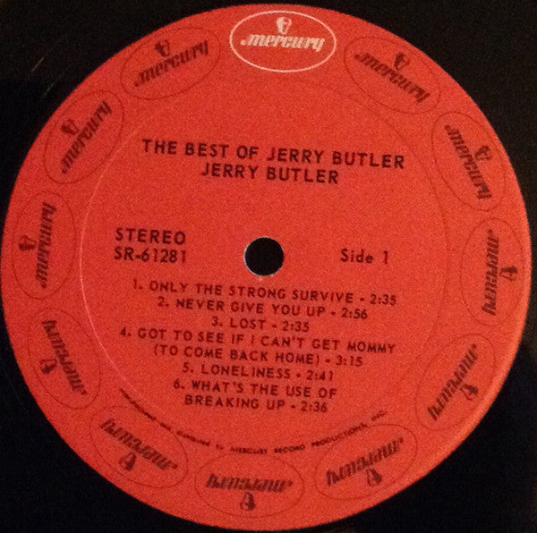 Jerry Butler - The Best Of Jerry Butler - LP