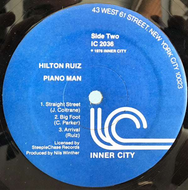 Hilton Ruiz Trio - Piano Man - LP