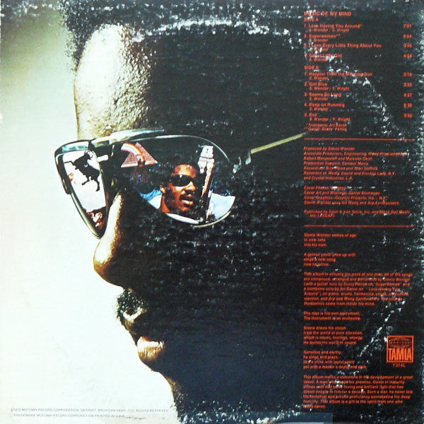 Stevie Wonder - Music Of My Mind - LP