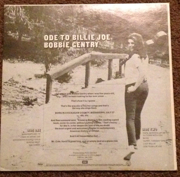 Bobbie Gentry - Ode To Billie Joe - LP