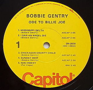 Bobbie Gentry - Ode To Billie Joe - LP