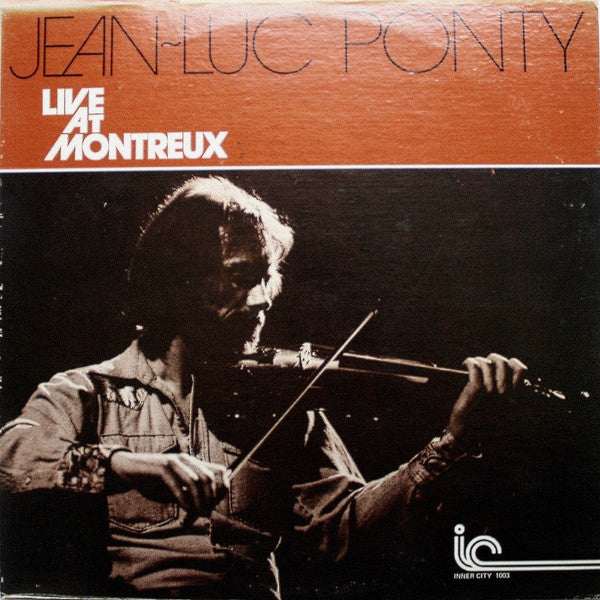 Jean-Luc Ponty - Live At Montreux - LP