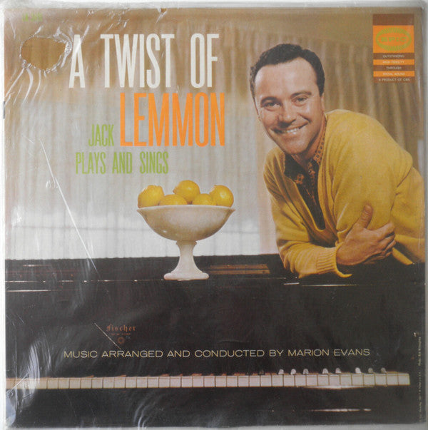 Jack Lemmon - A Twist Of Lemmon: Jack Lemmon Plays And Sings - LP