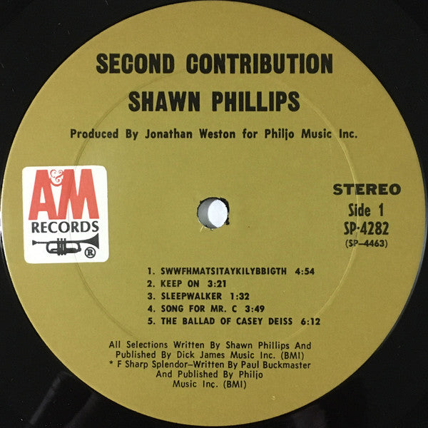 Shawn Phillips (2) - Second Contribution - LP