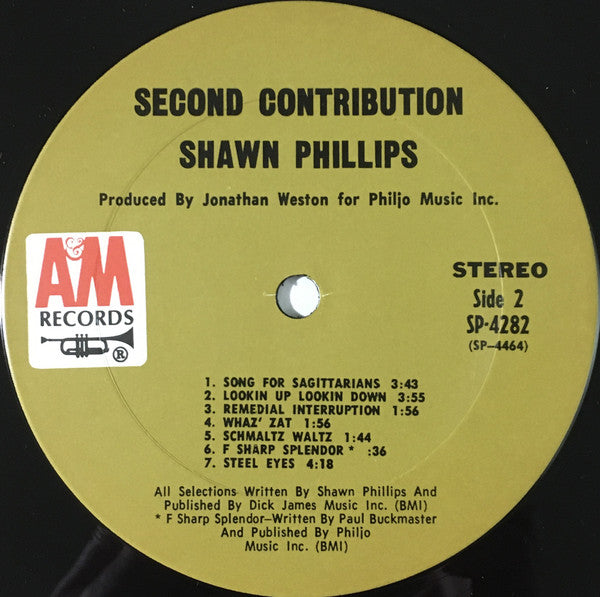 Shawn Phillips (2) - Second Contribution - LP
