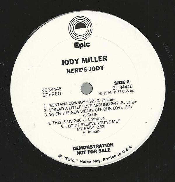 Jody Miller - Here's Jody Miller - LP