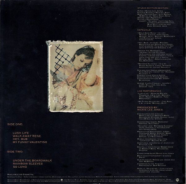 Rickie Lee Jones - Girl At Her Volcano - LP