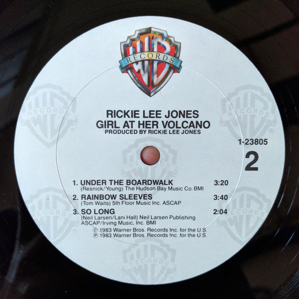 Rickie Lee Jones - Girl At Her Volcano - LP