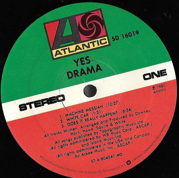 Yes - Drama - LP