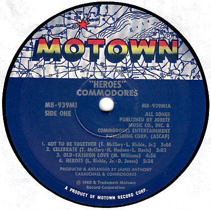 Commodores - Heroes - LP