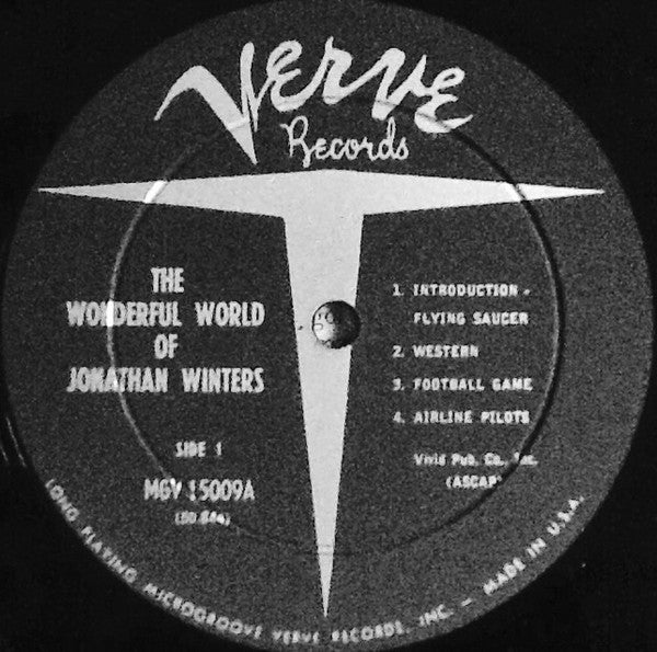 Jonathan Winters - The Wonderful World Of Jonathan Winters - LP