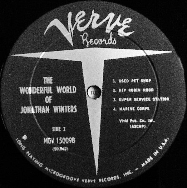 Jonathan Winters - The Wonderful World Of Jonathan Winters - LP
