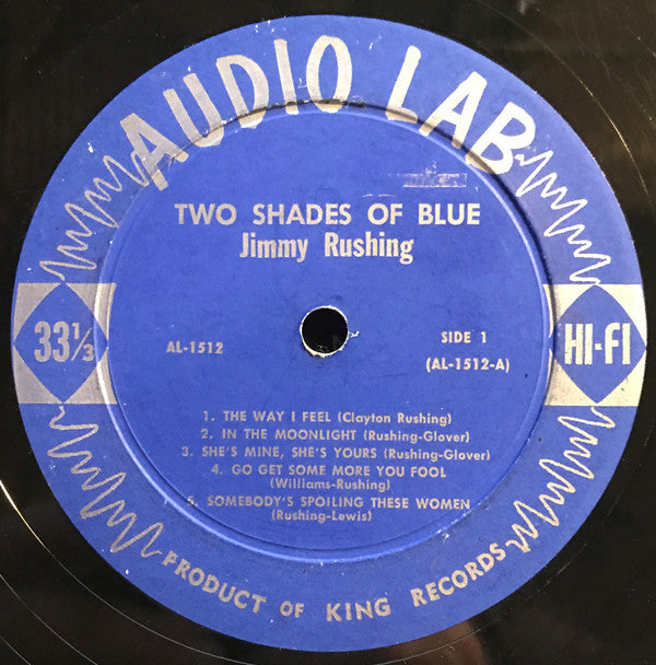 Jimmy Rushing / Jack Dupree* - Two Shades Of Blues - LP