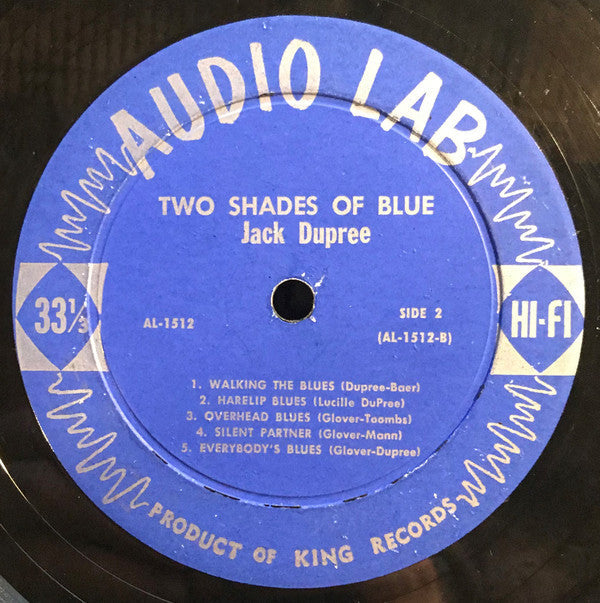 Jimmy Rushing / Jack Dupree* - Two Shades Of Blues - LP