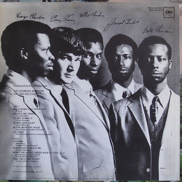 The Chambers Brothers - The Time Has Come - LP