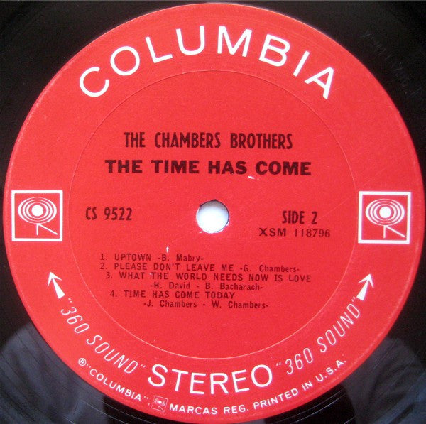 The Chambers Brothers - The Time Has Come - LP