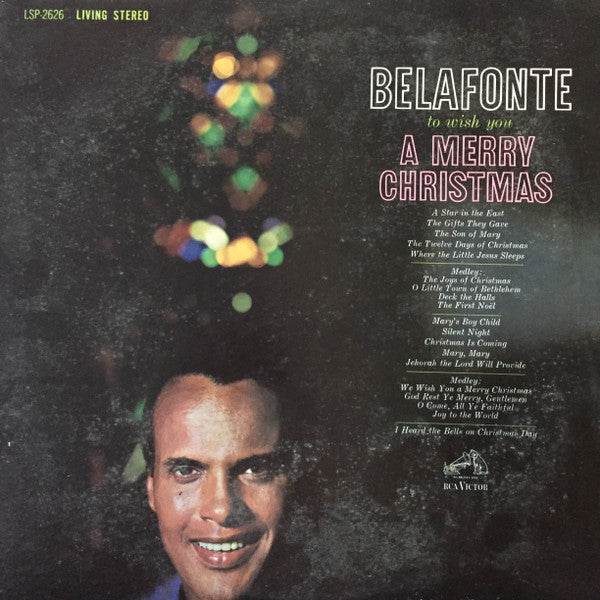 Harry Belafonte - To Wish You A Merry Christmas - LP