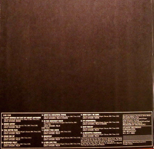 The Rascals - Time Peace: The Rascals' Greatest Hits - LP