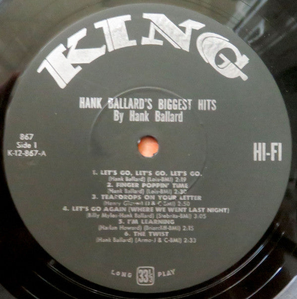 Hank Ballard - Hank Ballard's Biggest Hits - LP