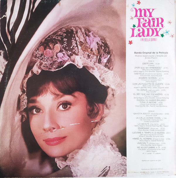 Audrey Hepburn, Rex Harrison - My Fair Lady = Mi Bella Dama - LP