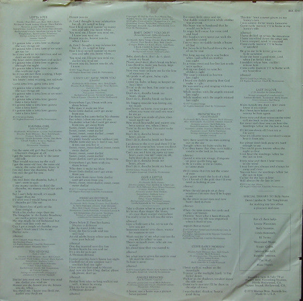 Nicolette Larson - Nicolette - LP