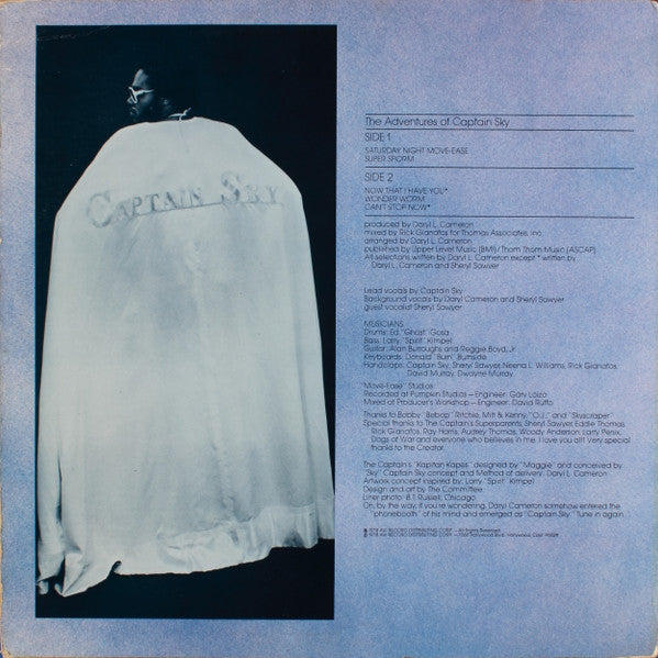 Captain Sky - The Adventures Of Captain Sky - LP