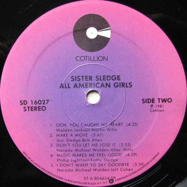 Sister Sledge - All American Girls - LP