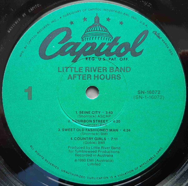 Little River Band - After Hours - LP