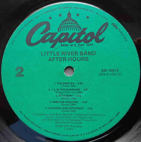Little River Band - After Hours - LP