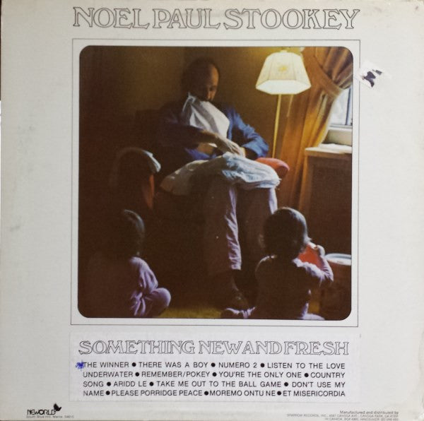 Noel Paul Stookey - Something New And Fresh - LP