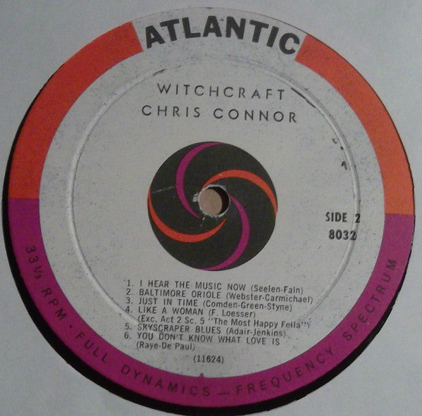 Chris Connor - Witchcraft - LP