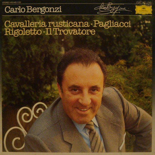 Carlo Bergonzi - Cavalleria Rusticana • Pagliacci • Rigoletto • Il Trovatore - LP