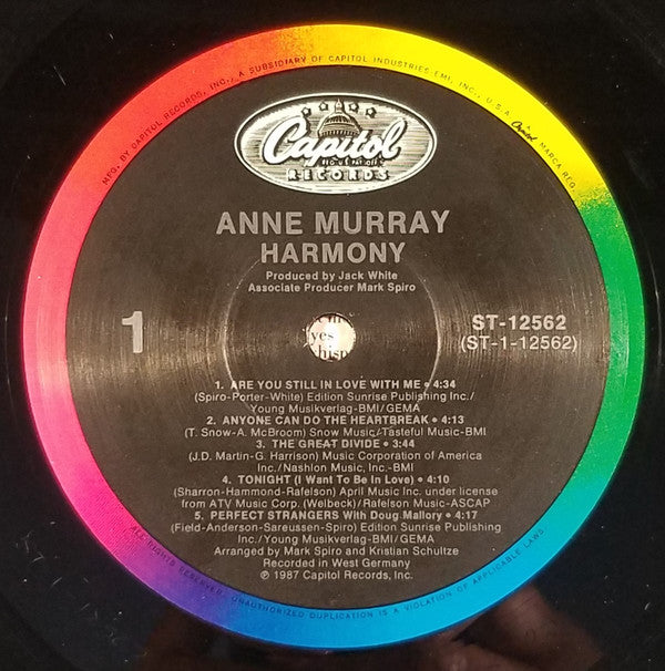 Anne Murray - Harmony - LP