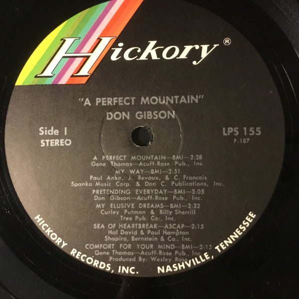 Don Gibson - A Perfect Mountain - LP